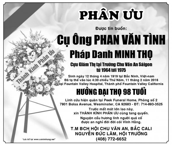 Phan Uu ong Phan Van Tinh