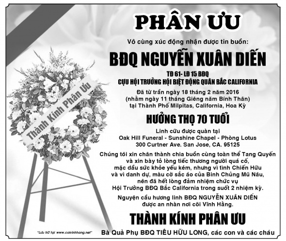 Phan uu Ong Nguyen Xuan Dien (ThaiVanHoa)