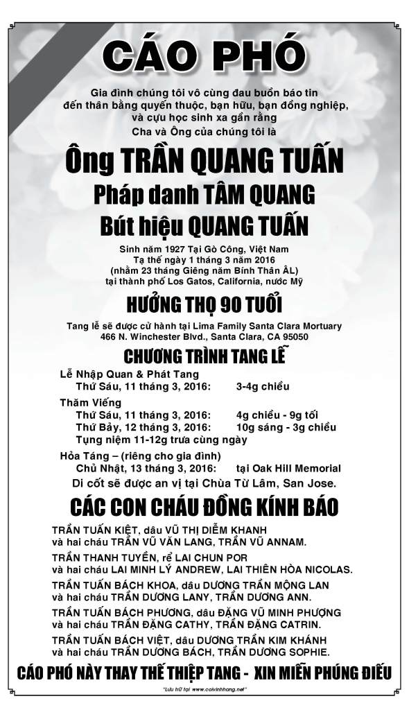 Cao Pho Ong Tran Quang Tuan