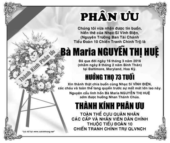 Phan Uu Ba Nguyen Thi Hue