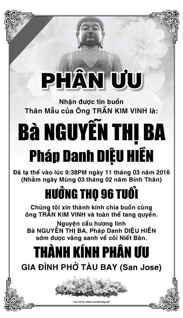 Phan Uu ba Nguyen Thi Ba
