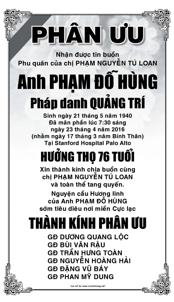 Phan uu ong Pham Do Hung (DrPhanMyDung)