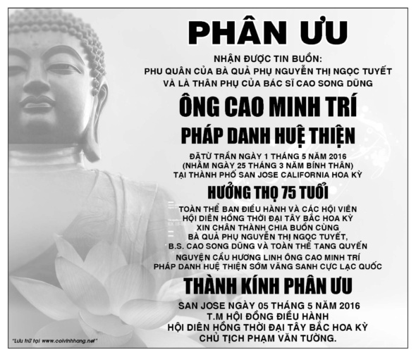 Phan uu ong Cao Minh Tri (Chu Tan)
