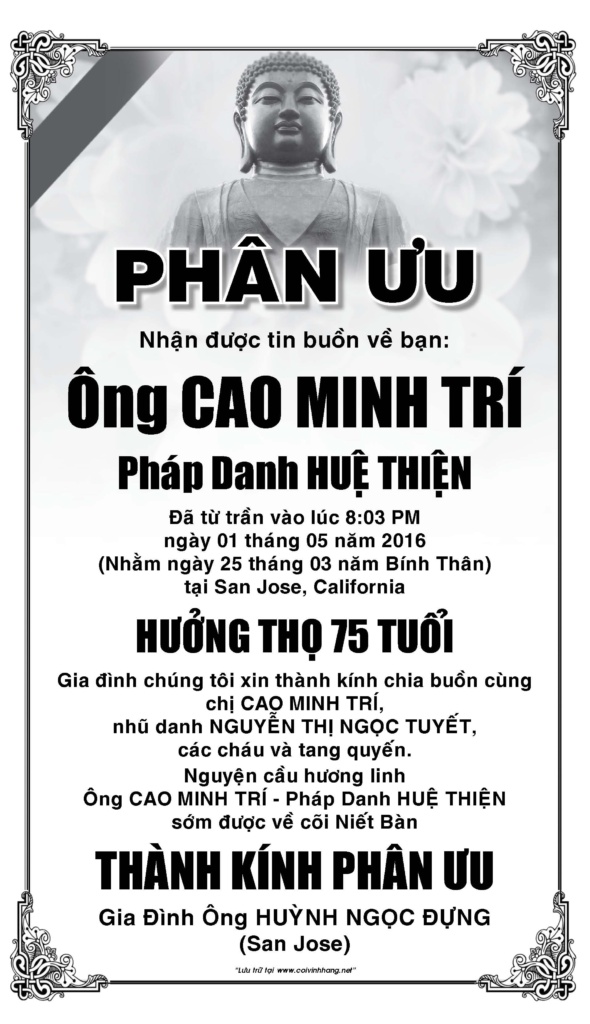 Phan uu ong Cao Minh Tri (chuDung)