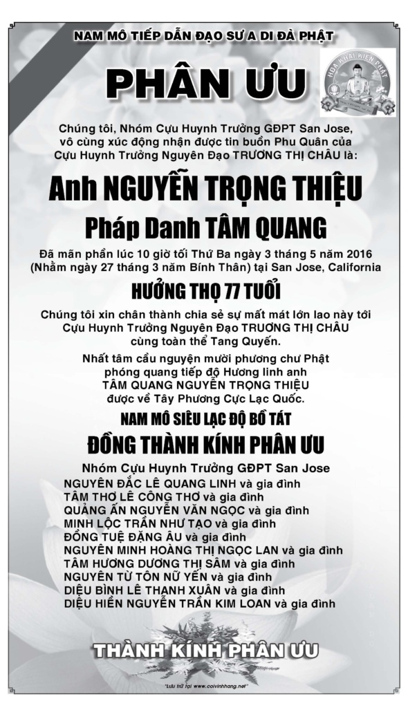 Phan uu ong Nguyen Trong Thieu (KimLoan)
