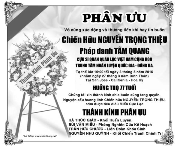 Phan uu ong Nguyen Trong Thieu (Quynh Nguyen)