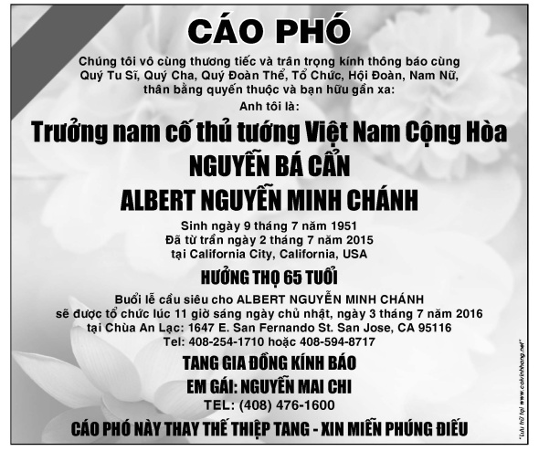 Cao Pho ong Nguyen Minh Chanh