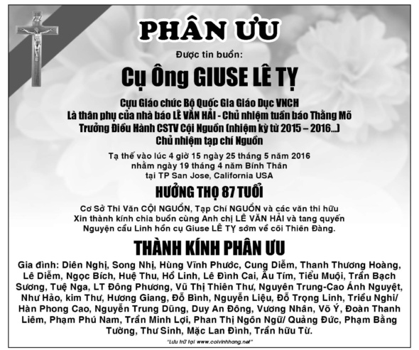 Phan uu ong Le Ty (Song Nhi)
