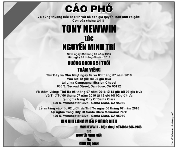 Cao pho ong Nguyen Minh Tri