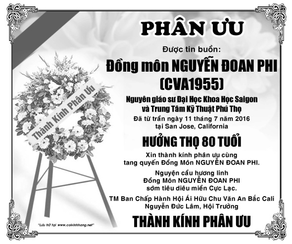 Phan uu ong Nguyen Doan Phi