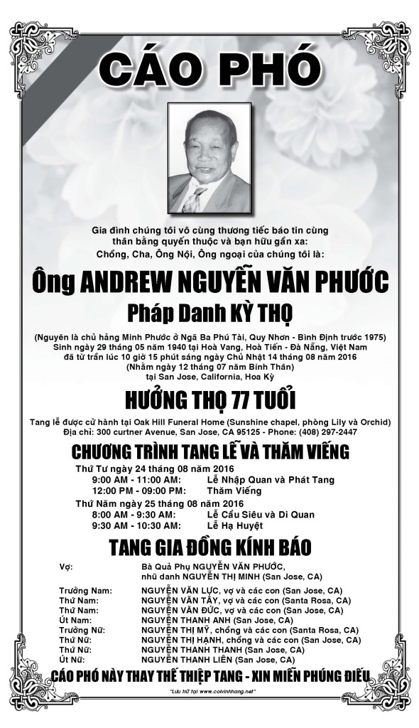 Cao pho ong Nguyen Van Phuoc