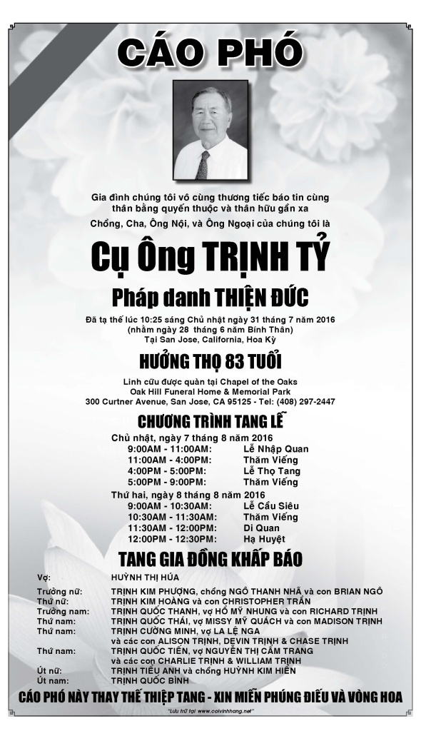 Cao pho ong Trinh Ty