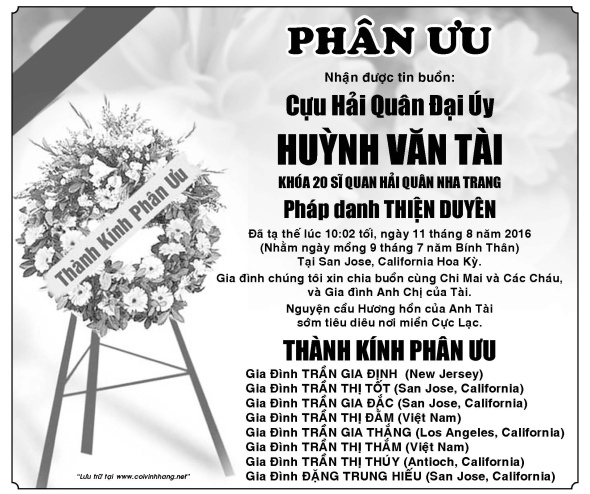Phan uu ong Huynh Van Tai (Dac Tran)
