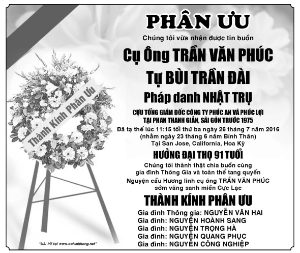 Phan uu ong Tran Van Phuc (thonggia)