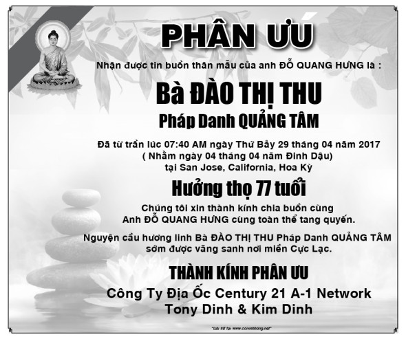 Phan uu ba Dao Thi Thu ( Tony Dinh)-01