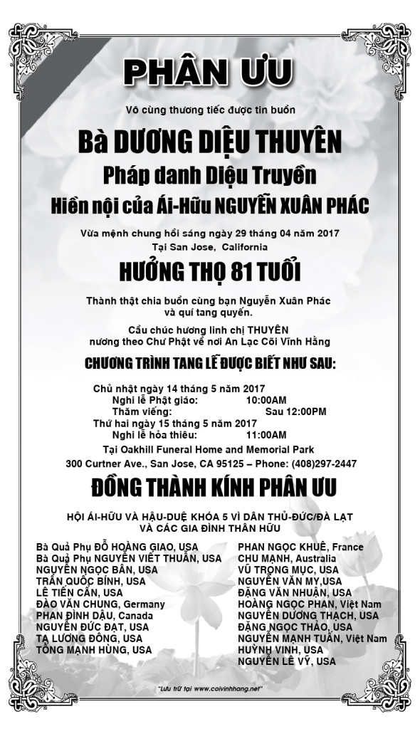 Phan uu ba Duong Dieu Thuyen (hoi ai Huu)-01