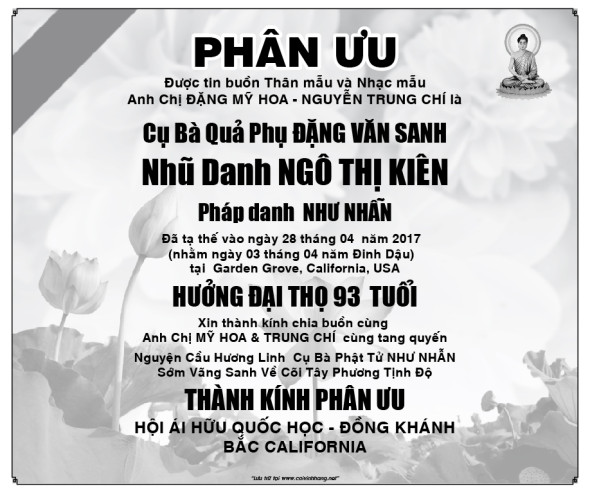 Phan uu ba Ngo Thi Kien ( hoi Quoc Hoc Dong Khanh)-01