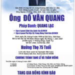 Cao Pho do van quang